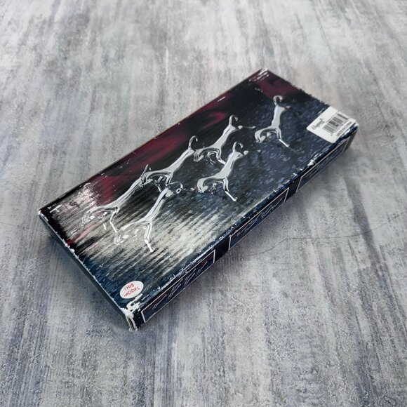 Set of 5 MCM Vintage Elegance Silver Plate Figural Horse Knife Rests in Box EUC - Picture 8 of 9